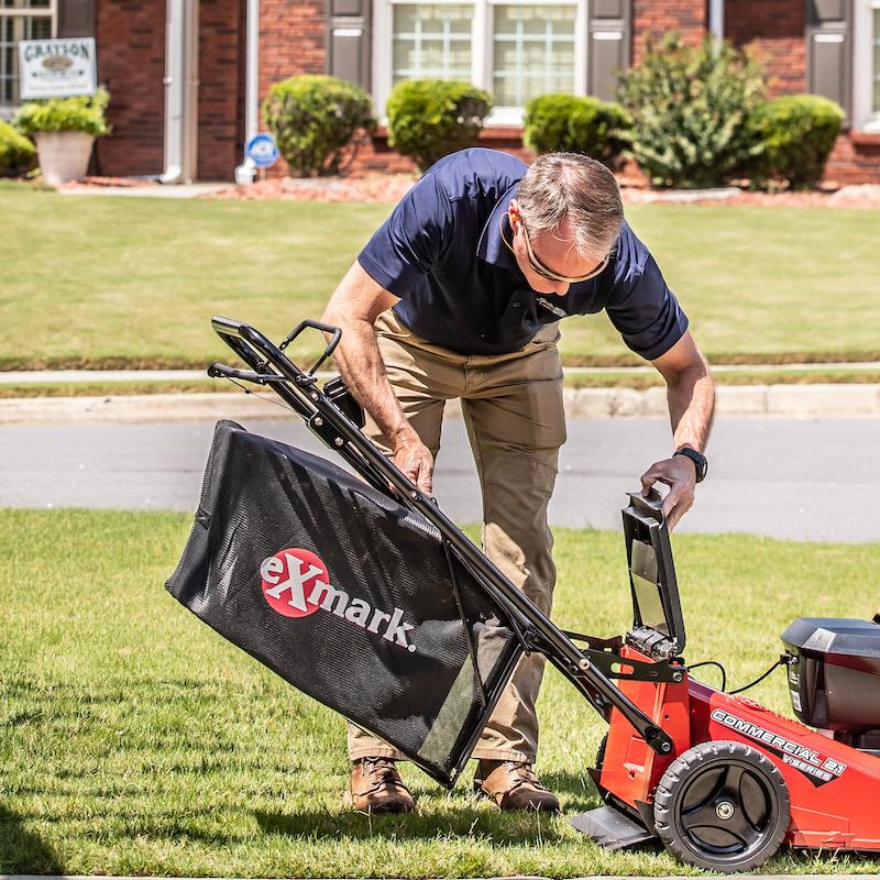 Exmark Commercial 21 X-Series Self Propelled 21" Mower with Kawasaki FJ180V KAI Engine Exmark Commercial 21 X-Series Self Propelled 21" Mower with Kawasaki FJ180V KAI Engine