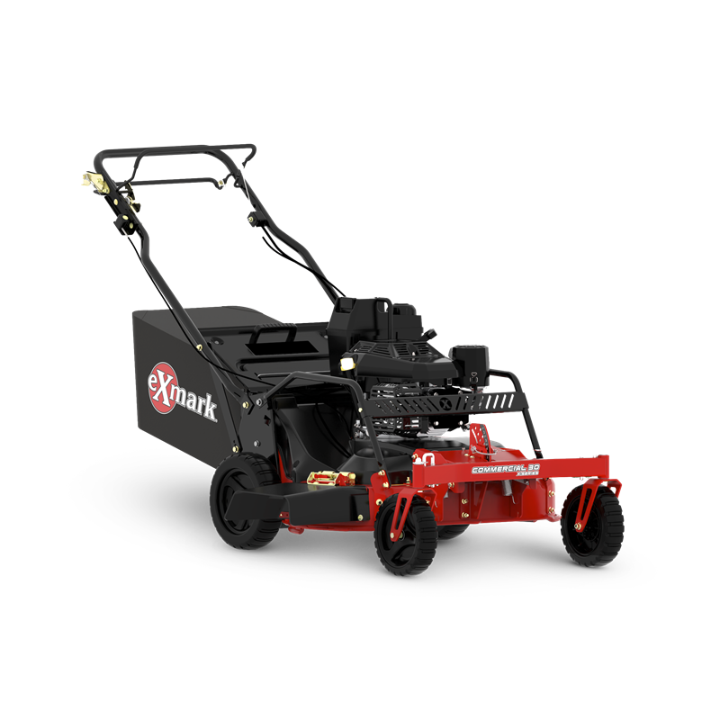 Exmark Commercial 30 X-Series Self Propelled 30" Mower with Kohler ECV200 Engine & Pivoting Front Wheels (Coming Spring 2025) Exmark Commercial 30 X-Series Self Propelled 30" Mower with Kohler ECV200 Engine & Pivoting Front Wheels (Coming Spring 2025)