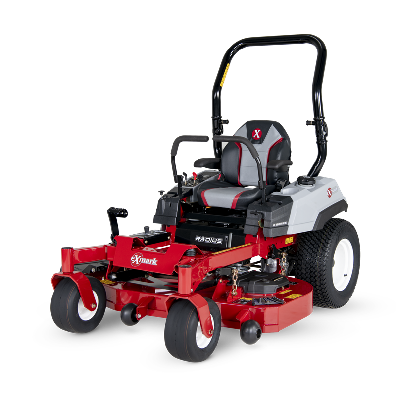 Exmark Radius E-Series with 24 HP* Kohler 7000 Engine and 48” UltraCut Series 3 (2-Blade) Deck Exmark Radius E-Series with 24 HP* Kohler 7000 Engine and 48” UltraCut Series 3 (2-Blade) Deck